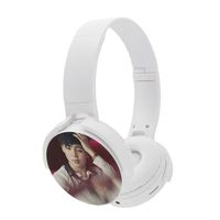 Fanstown BTS Bangtan Boys Kpop Headphone Earphone Heatset Bluetooth Wireless Hi-Fi Stereo Wired & Wireless Skool Luv Affair with Pendant