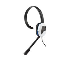 PDP Sony Afterglow LVL 1 Chat Headset 051-031-NA-WH, White