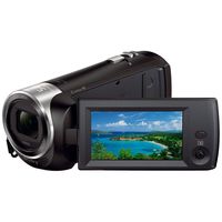 Sony HDR-CX240/B Full HD 9.2 MP Camcorder with 27x Optical Zoom, MicroHDMI, USB 2.0, WiFi, NFC, 2.7" LCD and SteadyShot Image Stabilization, Black