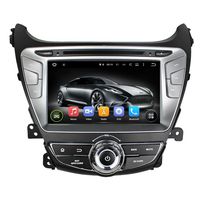 XTTEK 8 inch HD 1024x600 Multi-touch Screen in dash GPS Navigation System for Hyundai Elantra / Avante 2014 2015 2016 Quad Core Android DVD Player+Bluetooth+WIFI+SWC+Backup Camera+North America Map