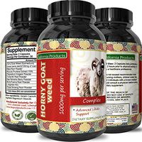 Horny Goat Weed Extract – Libido Supplement for Men & Women – Boosts Sex Drive & Increases Desire Naturally – Extra Strength Herbal Formula – With Maca Root & Tongkat Ali – By California Products