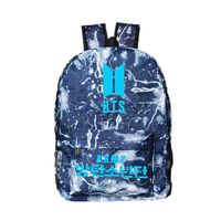 NUOFENG Kpop BTS Backpack Bangtan Boys Starry Sky Luminous Satchel Schoolbag Casual Daypack Laptop Bags (H10)