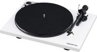 Pro-Ject Essential III Belt-Drive Turntable with Ortofon OM10 Cartridge (Gloss White)