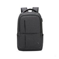 OIWAS 17 Inch Laptop Backpack With Large Compartment Business Backpack For Men Women Teens (Black)