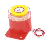 uxcell BJ-10 Wired Continuous Sound Electronic Alarm Buzzer DC 12V 100dB