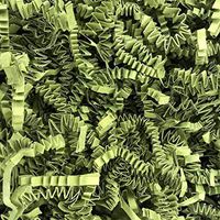 Black Cat Avenue 2 LB Green Tea Crinkle Cut Paper Shred Filler for Gift Wrap and Basket Filler