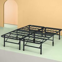 Zinus Shawn 14 Inch SmartBase Mattress Foundation / Platform Bed Frame / Box Spring Replacement / Quiet Noise-Free / Maximum Under-bed Storage, King