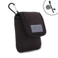 360fly 4K Video Action Camera Carrying Case Travel Mini Accessories Pocket, Protective Anti-Scratch Lining Belt Loop Clip USA GEAR