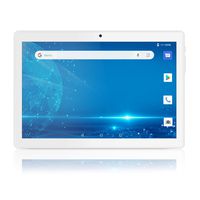 Android Tablet 10 Inch, 5G WiFi Tablet with Dual Camera, 16GB Storage Android 8.1 Tablets PC, Google Certified, Quad-Core Processor, Bluetooth, GPS, FM-Silver
