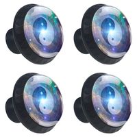 Idealiy Galaxy Yin Yang Door Drawer Pull Handle Furniture Decoration for Kitchen Cabinet Dressing Table