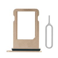 Afeax Gold SIM Card Tray Holder Replacement for iPhone 8 4.7"