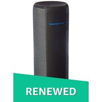 UE MEGABOOM Charcoal Black Wireless Bluetooth Speaker (Charcoal Black, Renewed)