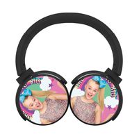 YOYOears Jo-Jo My Story Si-wa Wireless Over Ear Headphones Bluetooth Headset Lightweight Foldable HiFi Earphone Active Noise Cancelling Black