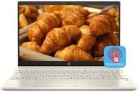 Premium Flagship HP Pavilion 15.6" Micro-Edge Touchscreen Laptop Computer PC Intel Quad-Core i5-8265U Up to 3.9 GHz 8GB RAM 1TB PCIe SSD WiFi Bluetooth Type-C FHD IR Camera B&O Audio Win 10 -Gold