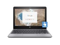 HP Chromebook 11.6in HD Touch Screen with IPS, Celeron N3060 @ 1.6GHz, 4GB RAM, 16GB eMMC, Gray (Renewed)