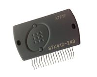 Sanyo STK412-240 Audio Integrated Circuit + HEAT SINK COMPOUND