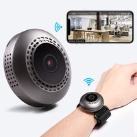 Mini Spy Camera - Wireless Hidden Home Security Wi-Fi Camera - CARIPORT HD 1080P Portable Night Vision Motion Detection Car Video Recorder Nanny Cam - Tiny Office Outdoor Wrist Cop Camera with App