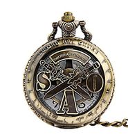 Cosplay Anime Sword Art Online SAO Quartz Pocket Watch Chain Necklace Pendant