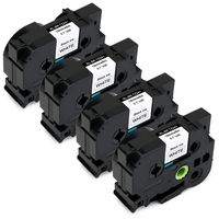 JetSir Compatible Replacement for Brother TZe-241 TZe241 Label Tape,Use on Brother P-Touch PT2730 PT2730VP PTD400 PTD400AD PTD400VP PTD450 PTD600 PTD600VP PTH500LI Labeler,Black on White,18mm X 8m