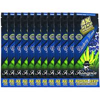 Kingpin Blueberry Hemp Wraps - 12 Packs (48 Total Wraps)