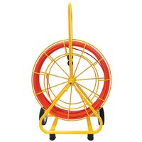 Jameson 6-14-500M Easy Buddy Electrical Fish Tape Duct Rodder with 500 Feet of 1/4-inch Fiberglass Rod Marked Every 5 Feet