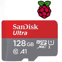 STEADYGAMER - 128GB Raspberry Pi Preloaded (RASPBIAN) SD Card | 3B+ (Plus), 3A+, 3B, 2, Zero Compatible with All Pi Models ...