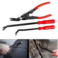 Kqiang Auto Trim Removal Tool Kit, 3PCS Clip Plier & Fastener Remover Tool Set