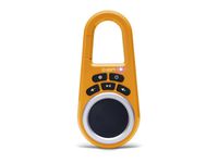 ION Clipster Ultra-Portable Bluetooth Speaker with Built-In Clip (Orange)