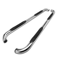 TAC Side Steps Running Boards Fit 2019-2020 Dodge Ram 1500 Crew Cab (Excl.2019 Ram 1500 Classic) Truck Pickup 3" Stainless Steel Side Bars Nerf Bars Step Rails Off Road Accessories (2 PCS)