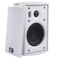 4" 50-Watt RMS Surface Mount Multipurpose Speaker - White