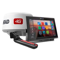 Simrad GO12 XSE, Basemap, TotalScan, 4G Radar