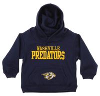 OuterStuff NHL Infant and Toddler's Fleece Hoodie, Nashville Predators 12 Months