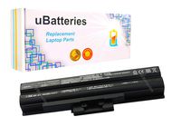 UBatteries Compatible 49Whr Battery Replacement for Sony VGP-BPS21A/B VGP-BPS21A/Q VGP-BPS21A/R VGP-BPS21AB VGP-BPS21B VGP-BPS13B VGP-BPS13 VGP-BPS21B/B VGP-BPS21B/Q VGP-BPL21-4400mAh, Black