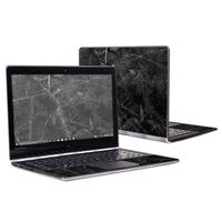 MightySkins Skin Compatible With Lenovo Yoga 900 13.3" Screen wrap cover sticker skins Black Marble