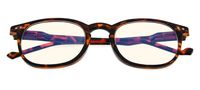 Computer Reading Glasses UV420 Transparent Blue Light Filter(Tortoise) +2.75
