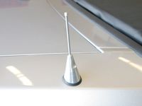 Drake Muscle Cars AR3Z-18813-BL Billet Aluminum Antenna