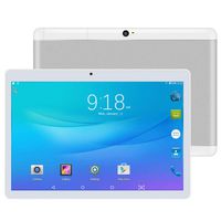 10 inch Google Android 7.0 Nougat System Tablet Unlocked Pad with Dual SIM Card Slot XINYANGCH 10.1" IPS Screen 4GB RAM 64GB ROM 3G Phablet Built-in Bluetooth WiFi GPS Tablets (Metallic Silver)