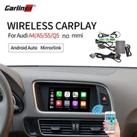 carlinkit Wireless carplay Multimedia Player Upgrade Box for Audi A4 A5 S5(2009-2016)/Q5(2009-2018) Without MMI/Google and waze maps