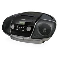 RCA RCD175 PORTABLE CD BOOM BOX WITH CASSETTE PLAYER