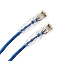 innobay SlimFly CAT6 Ethernet Patch UTP Cable Blue (15FT) ¡­