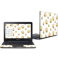 Mightyskins Skin Compatible with Samsung Chromebook 3 11.6" - Yellow Poppy | Protective, Durable, and Unique Vinyl Decal Wrap Cover | Easy to Apply, Remove, and Change Styles | Made in The USA