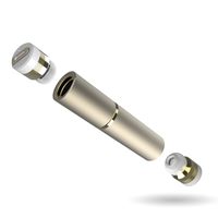 Rowkin Bit Stereo: True Wireless Earbuds w/Charging Case. Bluetooth Headphones, Smallest Cordless Hands-Free in-Ear Mini Earphones Headsets w/Mic & Noise Reduction for Android and iPhone (Gold)