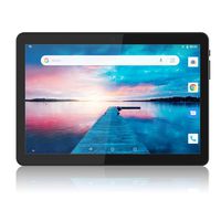 Tablet 10 inch, Android 8.1 Go Tablets PC, 3G Phablet with Dual Card Slot, Dual Camera, 1+16GB, GMS Certified, 1.3GHz, 1280x800 IPS, WiFi, Bluetooth, GPS - Black