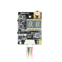 Wolfwhoop W833 5.8GHz 600mW Mini FPV Transmitter Double LED Display FPV Audio Video Transmitter