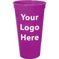 24 Oz. Stadium Cup - 125 Quantity - $0.65 - Promotional Product/Bulk with Your Logo/Customized