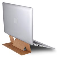 Invisible Laptop Stand, Suitable for All Notebook Computers, Novel Appearance, Angle Adjustment is Healthier(Gold)