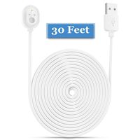 Charging Cable for Arlo Ultra and Arlo Pro 3, Indoor Outdoor Extra Long 30 Feet Magnetic Power Cord Continuously Charging Arlo 4k Ultra Camera,1 Pack