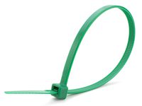 Secure Cable Ties Assorted Cable Ties (100, Green - 14" 50lb)