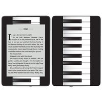 MightySkins Skin Compatible with Amazon Kindle Paperwhite 2018 (Waterproof Model) - Piano Keys | Protective, Durable, and Unique Vinyl Decal wrap Cover | Easy to Apply, Remove| Made in The USA