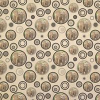 Elephant in the Room Kraft Present Gift Wrap Wrapping Paper